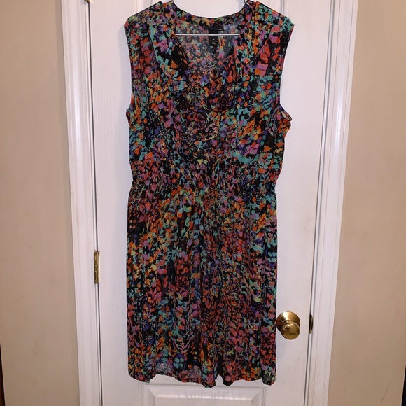 Lane Bryant size 18 sheer dress - Picture 3 of 9